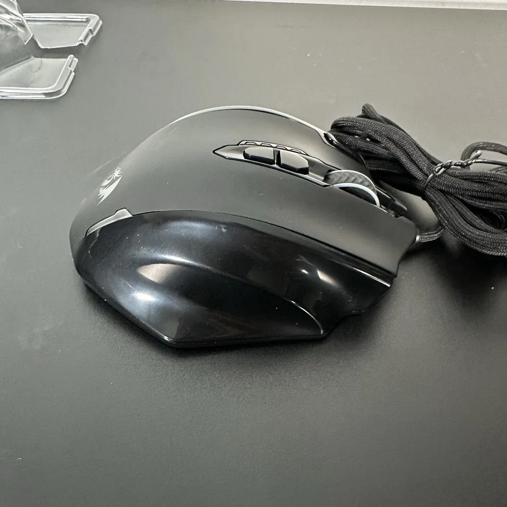 Redragon M908 Impact RGB MMO Wired Gaming Mouse 12400 DPI 18 Macro Buttons